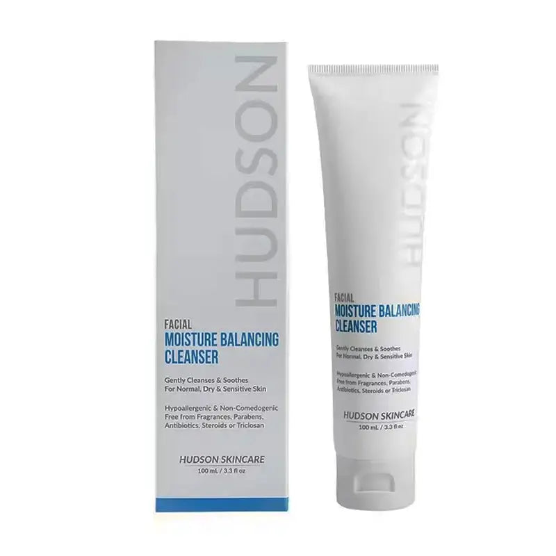 Hudson Facial Moisture Balancing Cleanser | Gentle Hydrating Daily Face Wash