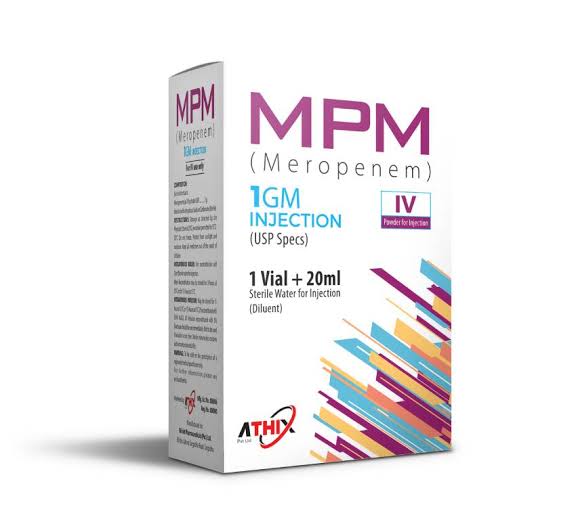 MPM 1g Injection (Meropenem) | Pharma Services Group