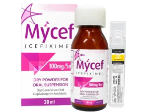 Mycef 100mg/5ml Suspension | Advanced First-Generation Cephalosporin Pediatric Antibiotic