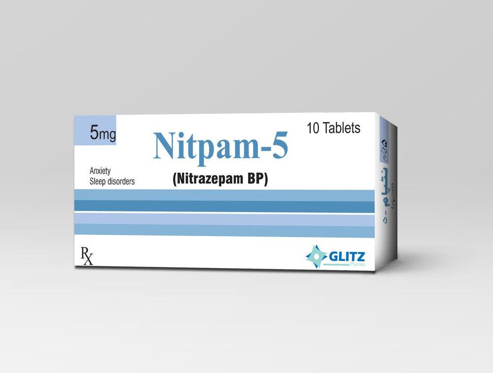 NITPAM-5 TAB 5MG (Nitrazepam BP) | Pharma Services Group