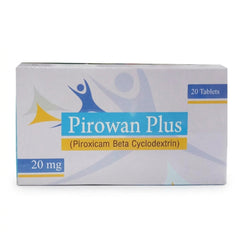 Pirowan Plus Tablets 20mg | Advanced Non-Steroidal Anti-Inflammatory & Analgesic Formulation