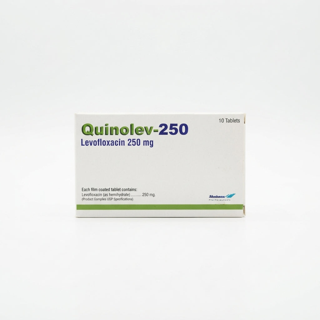QUINOLEV 250MG Tablets – Uses, Benefits & Price in Pakistan