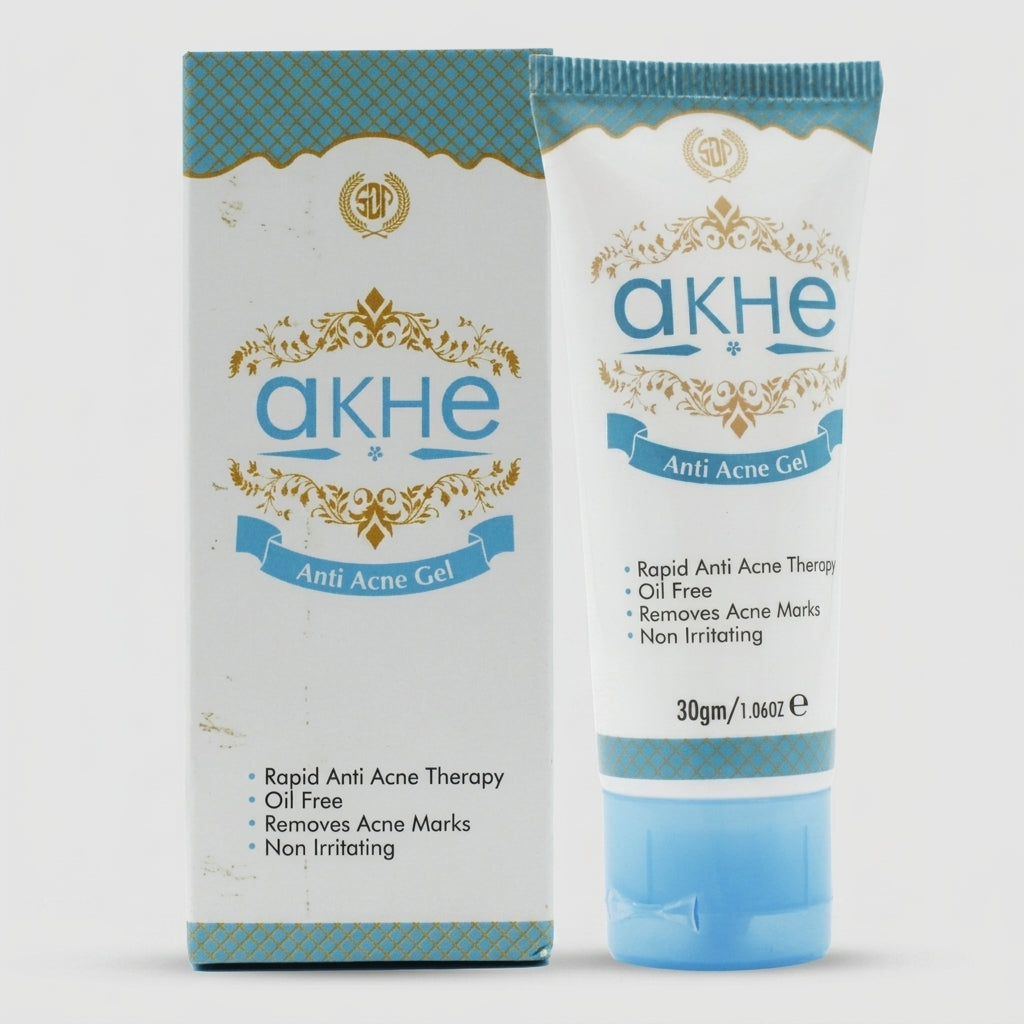 Akhe Anti Acne Gel - Daily Blemish Treatment & Oil Control Formula