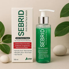 Sebrid Anti Acne Face Wash 100ml | Acne, Blackhead & Oil Control Cleanser | Pharma Services Group
