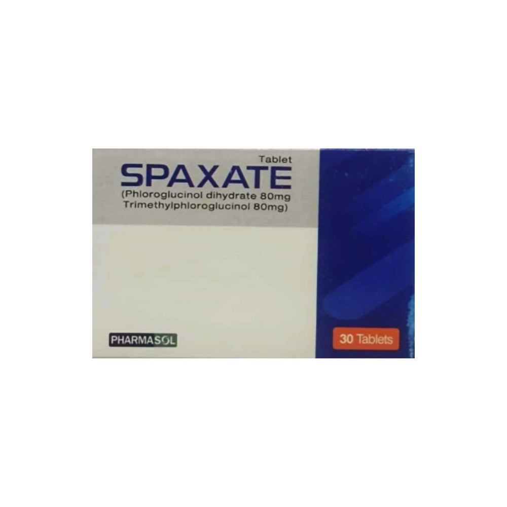 Spaxate Tablets - Targeted Smooth Muscle Antispasmodic for Urinary & GI Relief