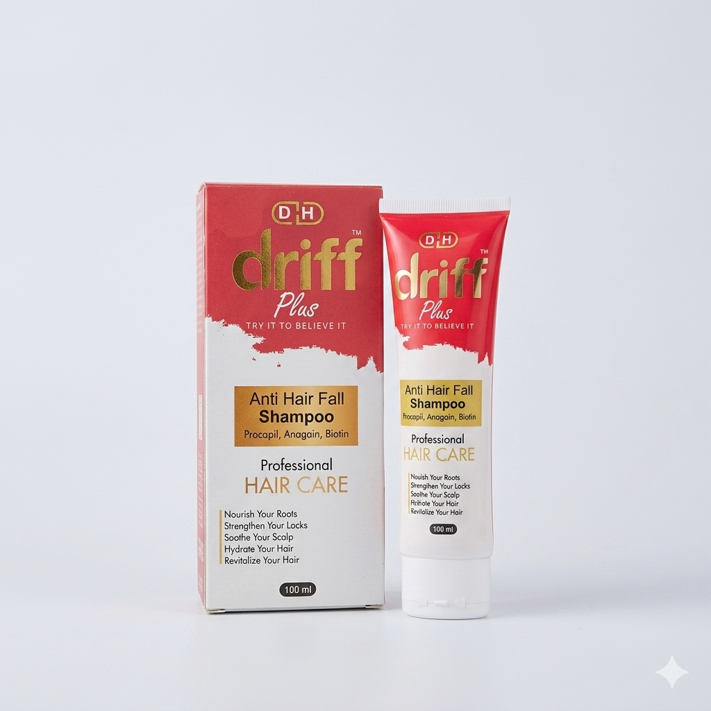 Driff Plus Shampoo | Advanced Anti-Dandruff & Scalp Care Treatment Formula