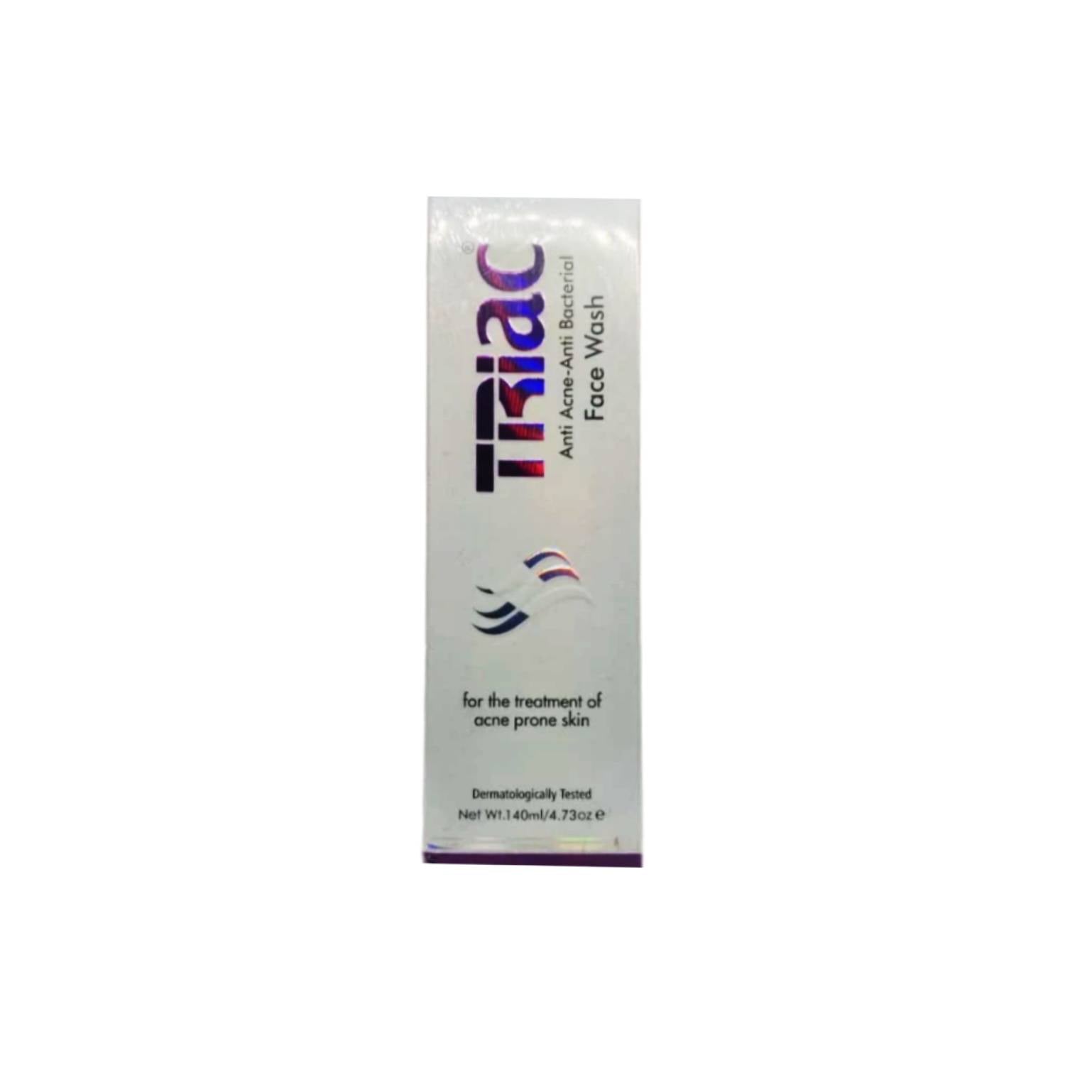 TRIAC Anti Acne Face Wash - Deep Pore Cleansing & Sebum Control | Saifi Derm Pharma - 140ML