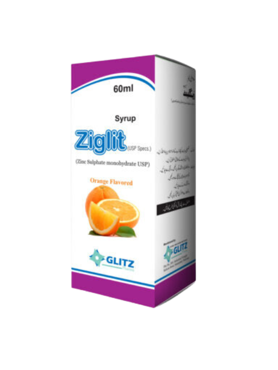 ZIGLIT Zinc Sulphate Syrup 60ml & 120ml – Zinc Supplement for Diarrhea | Pharma Services Group
