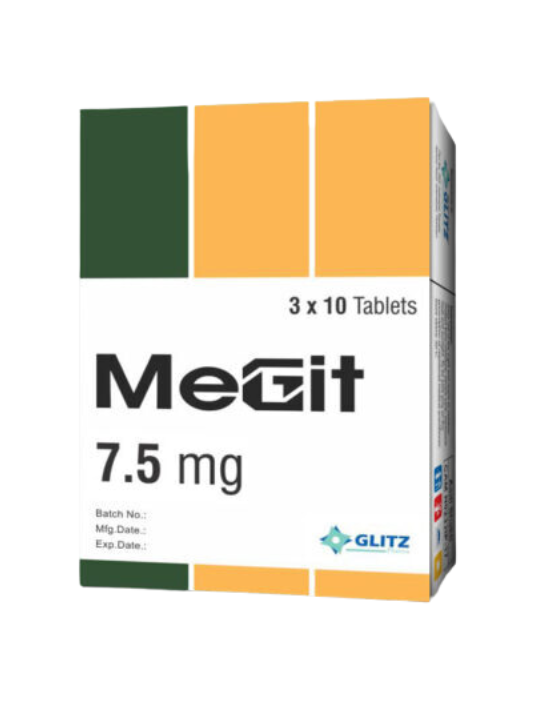MEGIT 7.5MG TABLET