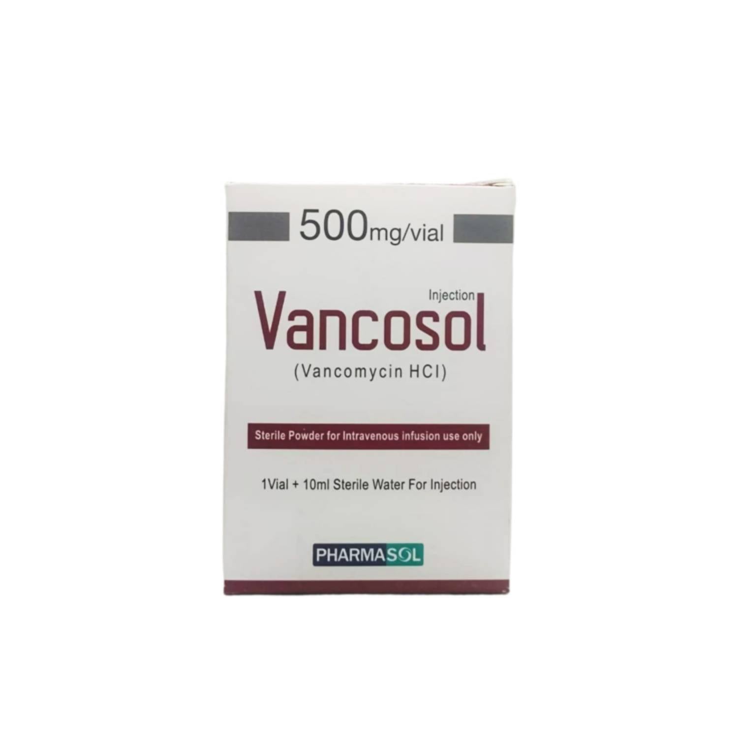 Vancosol Injection (500mg & 1g) - Glycopeptide Antibacterial Therapy for Severe Resistant Infections