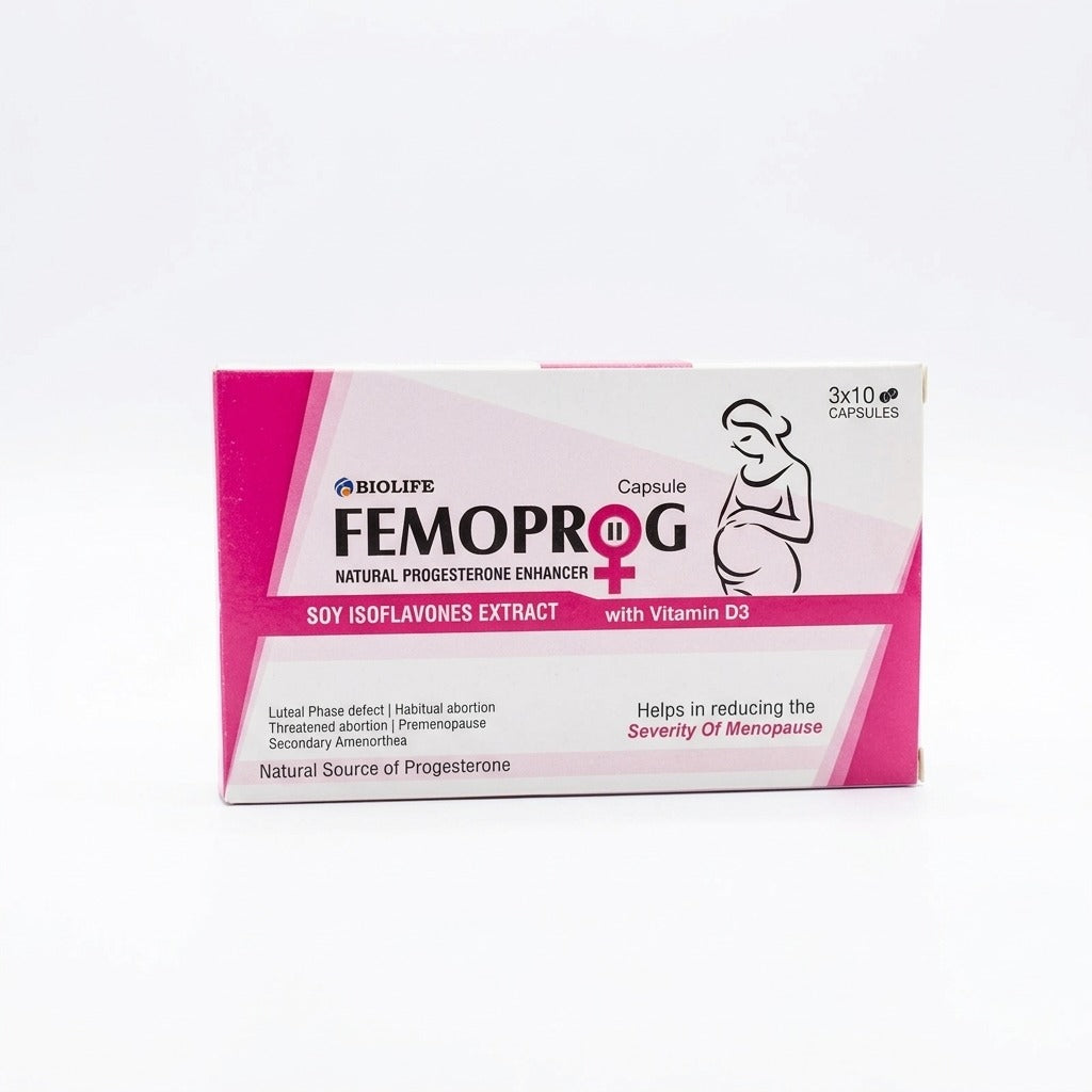 FEMOPROG CAPSULE – Uses, Ingredients & Price in Pakistan