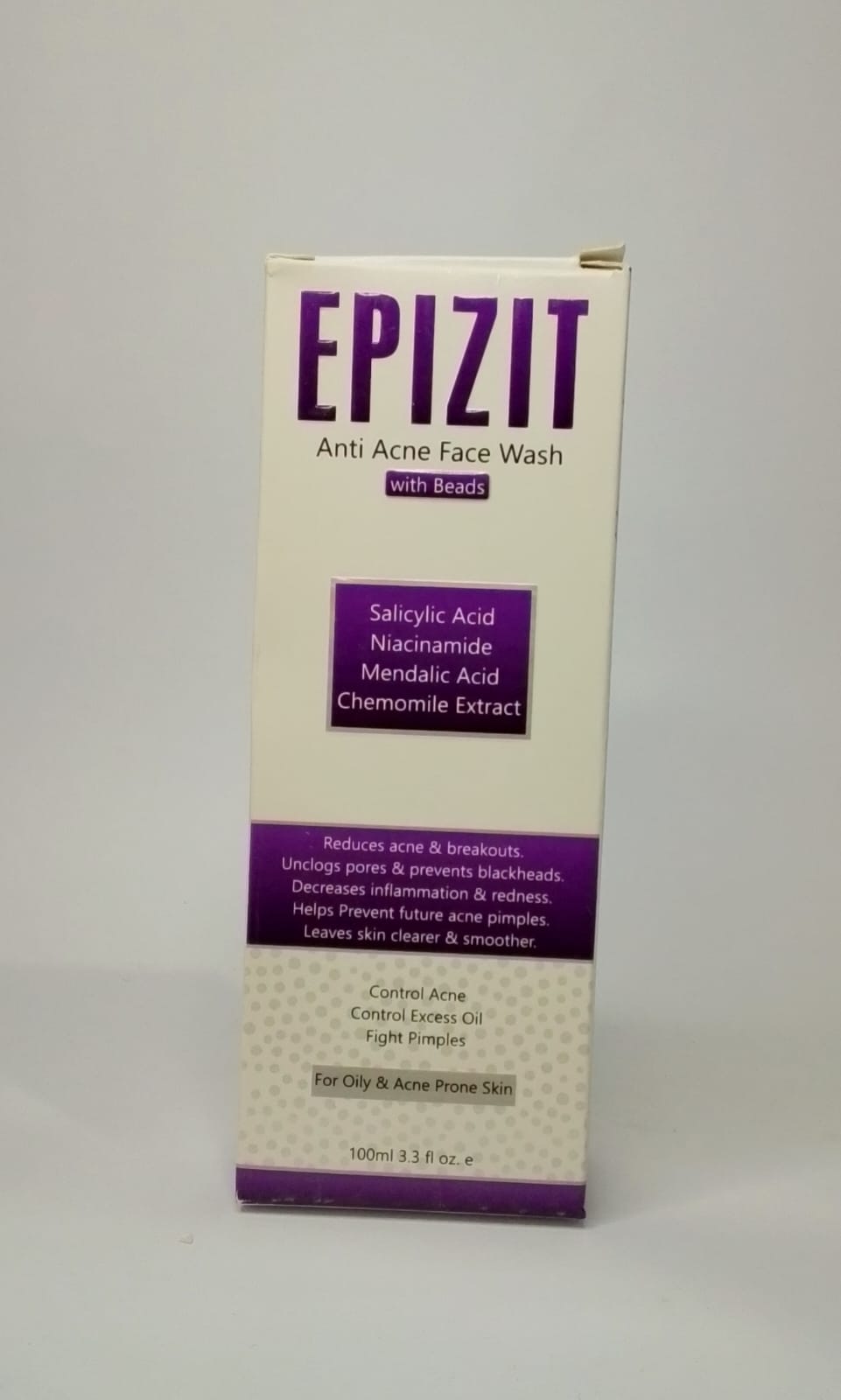 EPIZIT Anti Acne Face Wash 100ml – Benefits & Price in Pakistan