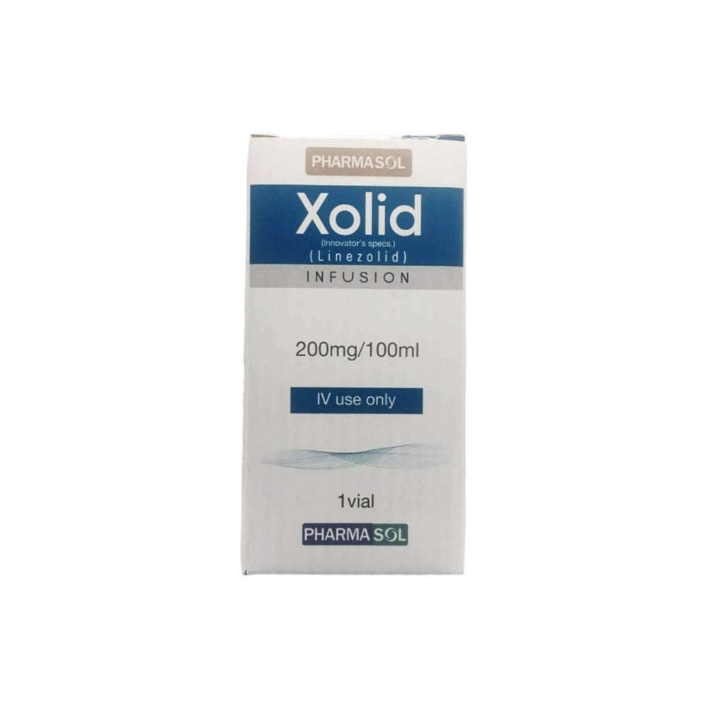 Xolid Infusion (200mg & 400mg & 600mg) - Intravenous Oxazolidinone Antibacterial Solution