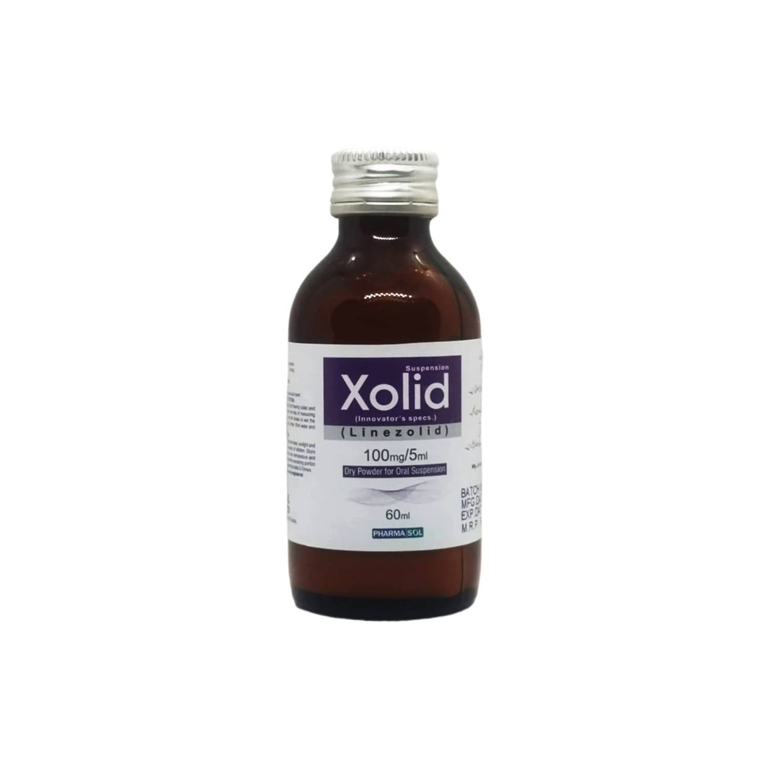 Xolid 100mg Suspension - Broad-Spectrum Oxazolidinone Antibacterial Therapy