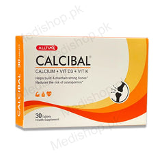 CALCIBAL TAB STRIP 30s – Uses, Benefits & Price in Pakistan