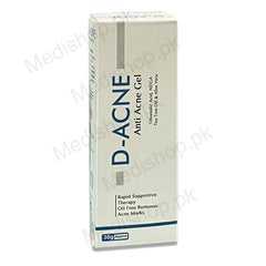 DE ACNE Acne Gel – Targeted Acne & Blemish Care