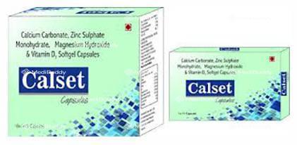 CALSET TABLETS – Ingredients, Uses & Benefits