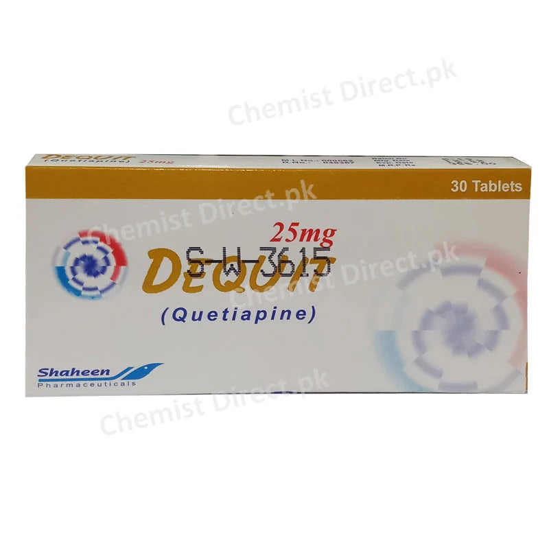 DEQUIT 25MG Tablets – Uses, Benefits & Price in Pakistan