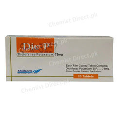 DIC-P 75MG Tablets – Uses, Benefits & Price in Pakistan