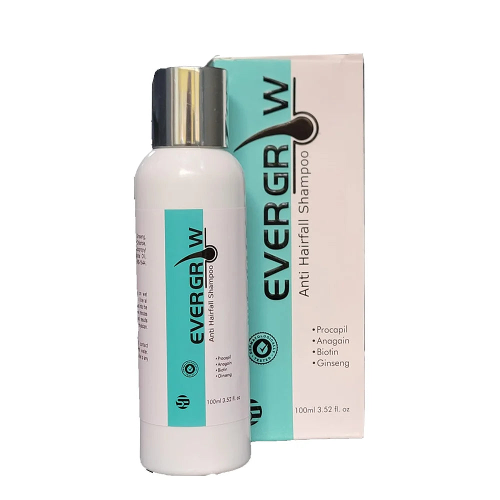 EVERGROW Anti Hairfall Shampoo | Hair Strengthening & Scalp Care Shampoo | Pharma Services Group