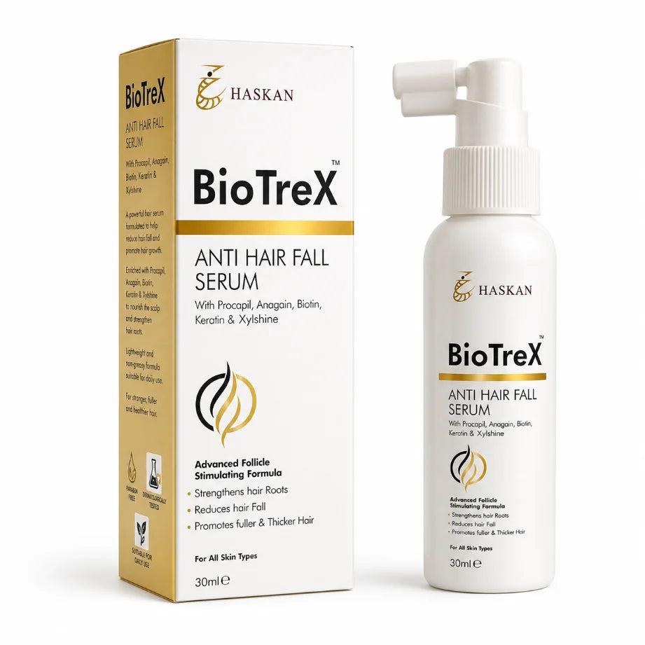 BIO TREX Anti Hair Fall Serum – Scalp & Hair Strengthening Serum for Healthy-Looking Hair | Pharma Services Group