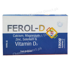 FEROL-D Capsule – Ingredients, Uses & Price in Pakistan