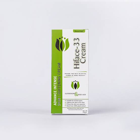Hiface-33 Cream | Skin Care Cream | Uses & Price in Pakistan