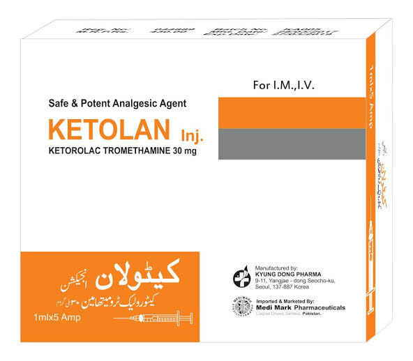 Ketowan 30mg Injection | Advanced Non-Steroidal Anti-Inflammatory Drug for Acute Pain Management