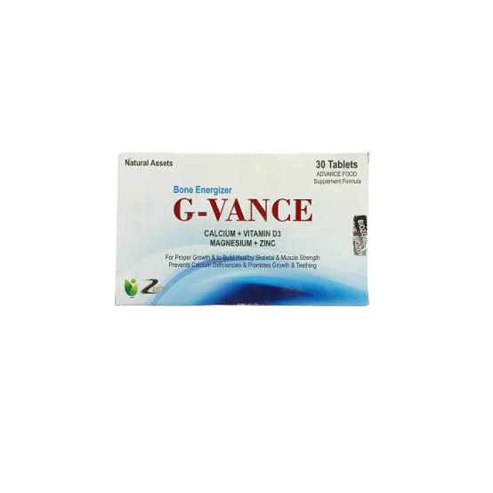 G-VANCE TAB – Ingredients, Uses & Price in Pakistan