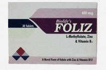 FOLIZ 600MCG TAB – Uses, Benefits & Price in Pakistan