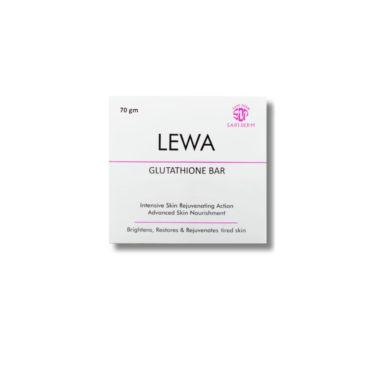 LEWA Bar - Brightening, Exfoliating & Dark Spot Reduction Cleansing Bar | Saifi Derm Pharma
