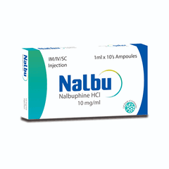 Nalbusol Injection (10mg & 20mg) - Parenteral Opioid Agonist-Antagonist Analgesic - 10MG - Pharma Services Distribution