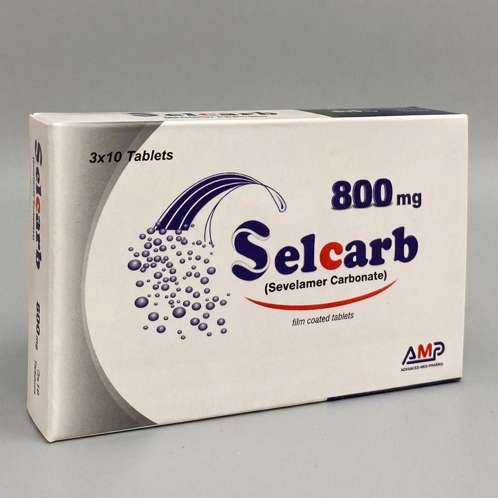 Sulcarb 800mg Tablet | Sevelamer Carbonate Phosphate Binder for CKD & Dialysis | Pharma Services Group - Pharma Services Distribution