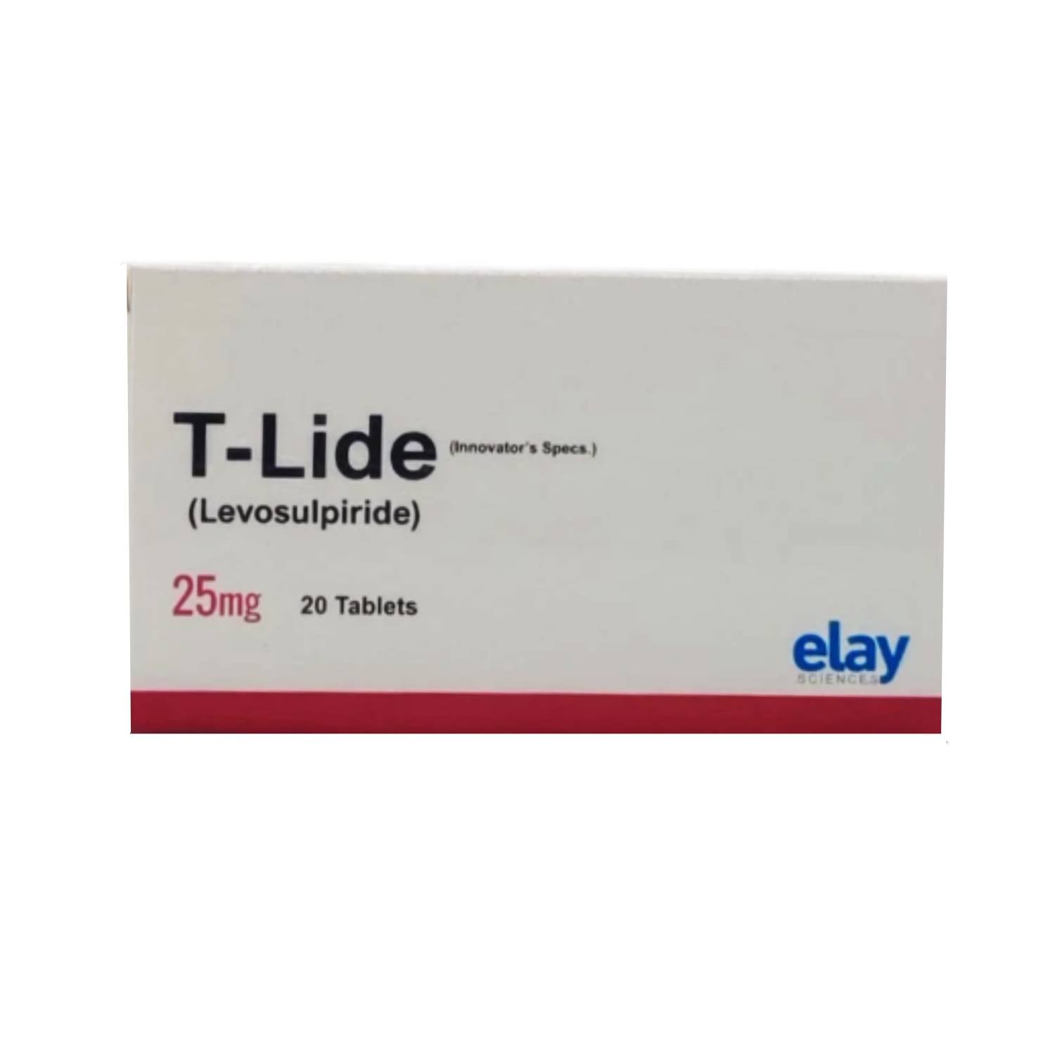 T-LIDE Tablets 25mg & 50mg | Pharma Services Group - 25MG