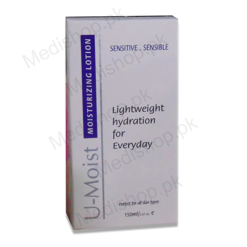 U-MOIST Moisturizing Lotion – Daily Hydrating & Skin Care Lotion