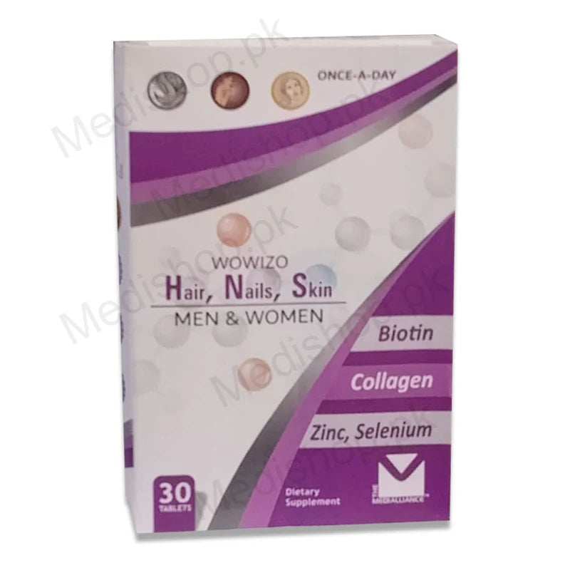 WOWIZO HAIR NAIL SKIN TABLET – Uses, Benefits & Price