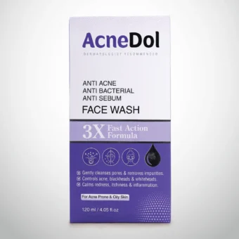 Acnedol Facewash – Deep Pore Cleansing & Anti-Acne Cleanser | Saifi Derm Pharma