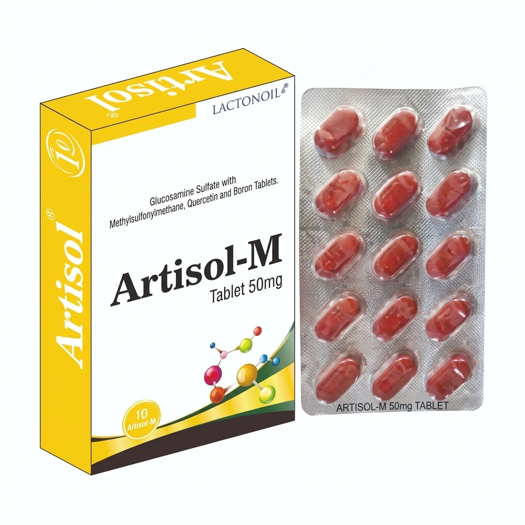 Artisol-M Tablet 50mg - Artemether & Lumefantrine Antimalarial Therapy