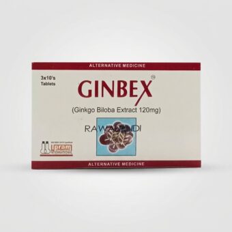 GINBEX 120mg Tablet – Ginkgo Biloba Extract Supplement | Pharma Services Group