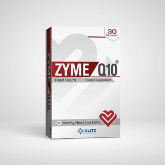 ZYME Q10 Capsules 30s | CoQ10 Dietary Supplement for Heart Health Support – Glitz