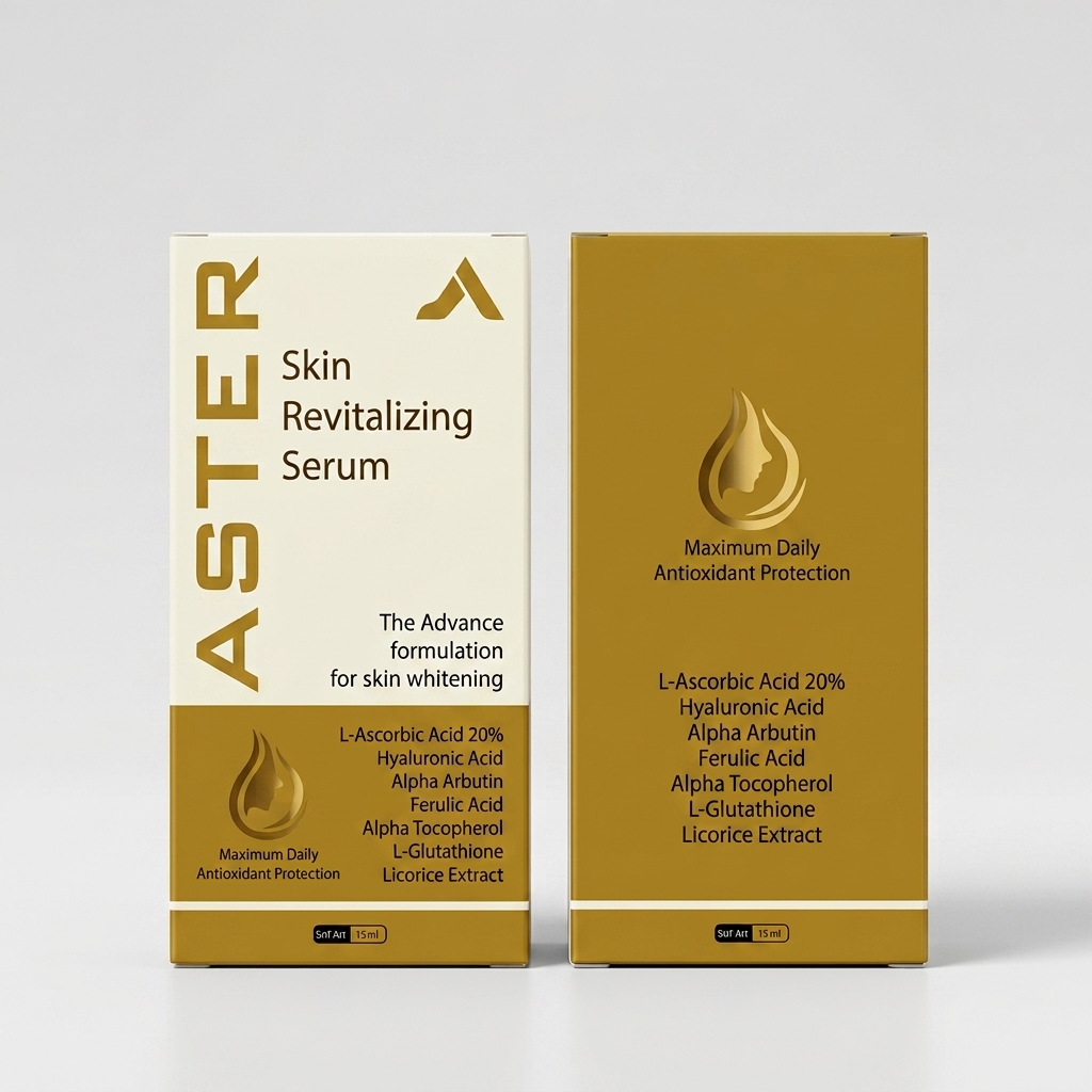 Aster Skin Revitalizing Serum | Vitamin C Brightening & Rejuvenating Serum | Pharma Services Group