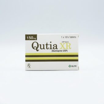 QUTIA XR 150mg Tablet (Quetiapine Extended-Release USP) – Uses, Benefits, Dosage, Side Effects & Price in Pakistan
