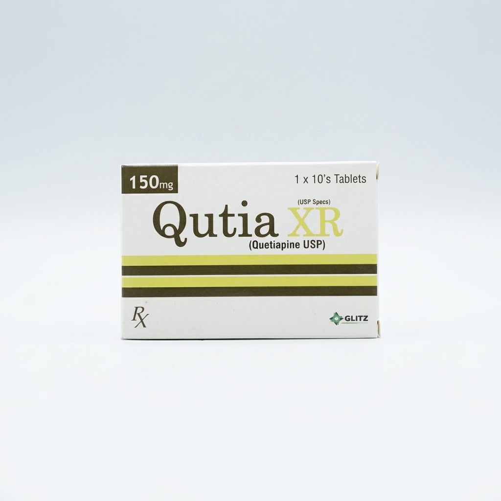 QUTIA XR 150mg Tablet (Quetiapine Extended-Release USP) – Uses, Benefits, Dosage, Side Effects & Price in Pakistan