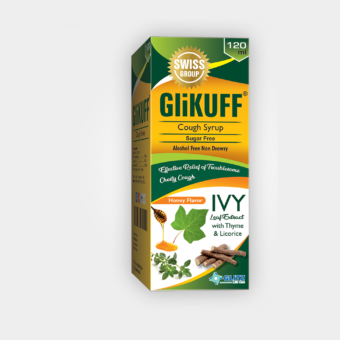 GLIKUFF COUGH SYRUP 120ML – Ivy Leaf, Thyme & Licorice Cough Relief | Pharma Services Group