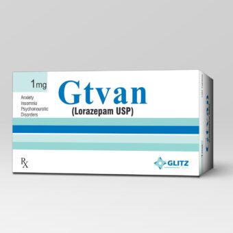 GTVAN 1MG Tablets – Lorazepam USP | Pharma Services Group