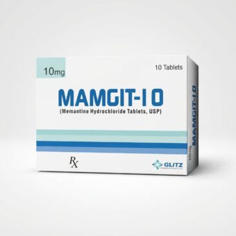 MAMGIT-I Tab 10mg (Memantine Hydrochloride 10mg) – 10 Tablets | USP