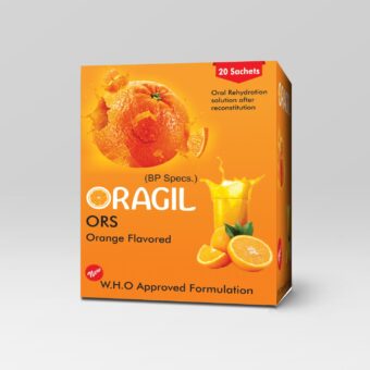 ORAGIL ORS Sachets – Orange Flavored Oral Rehydration Salts | Pharma Services Group