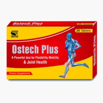 Ostech Tablets – Daily Calcium & Vitamin D3 Bone Health Supplement