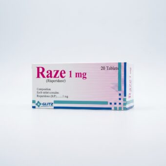 RAZE Tablet 1mg (Risperidone) – Antipsychotic Tablets for Schizophrenia & Bipolar Disorder | Glitz Pharma