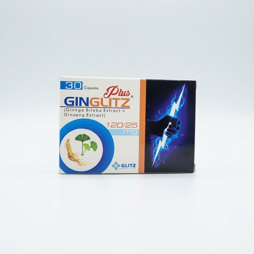 GINGLITZ PLUS 120/25MG CAPSULE – Ginkgo Biloba & Ginseng | Pharma Services Group